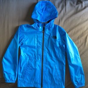 Like New - The North Face boys Rain Jacket.
